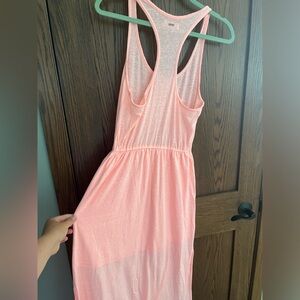 Hollister salmon pink dress